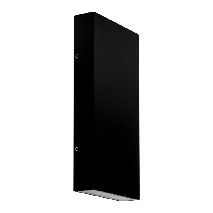 Essil Black Up & Down LED Wall Light Built in LED 6w
