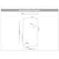 Essil Black Up & Down LED Wall Light Built in LED 6w