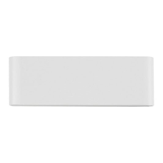 Lisse White Fixed Down Wall Light Built in LED 12w
