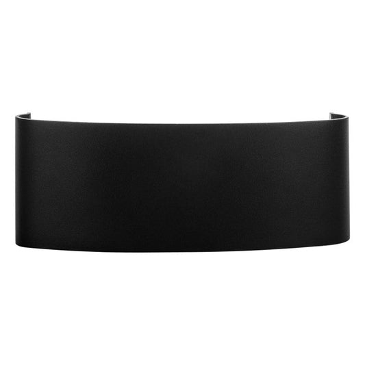 Maro Black Up & Down TRI Colour Eight LED Wall Light Built in LED 1w