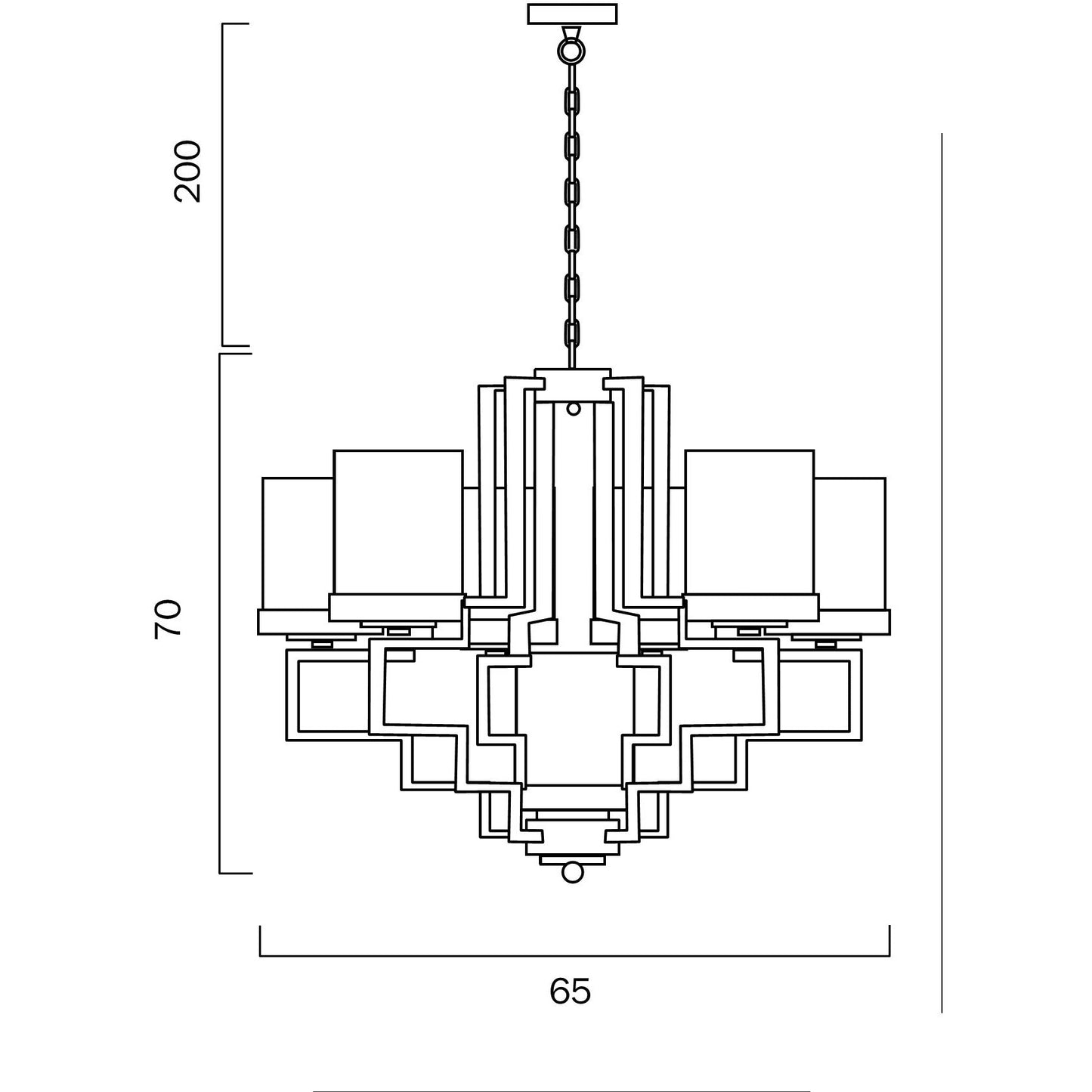 ALVAREZ 7 LIGHTS E14 25w