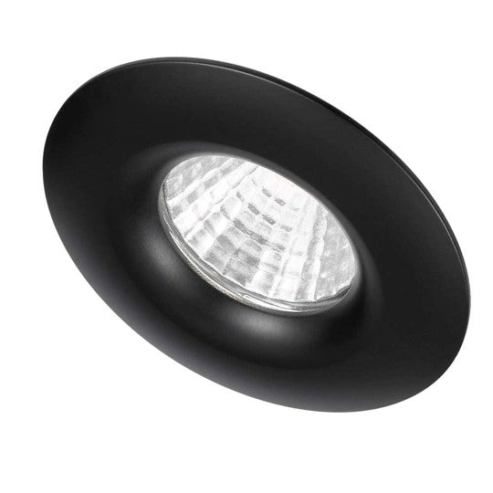 DURO ROUND BLACK STAIR DOWN LIGHT SMD 3w