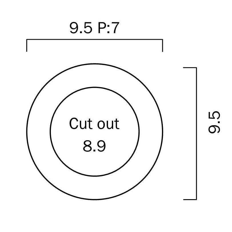 EXCEL 96 LED DOWNLIGHT SMD 10w