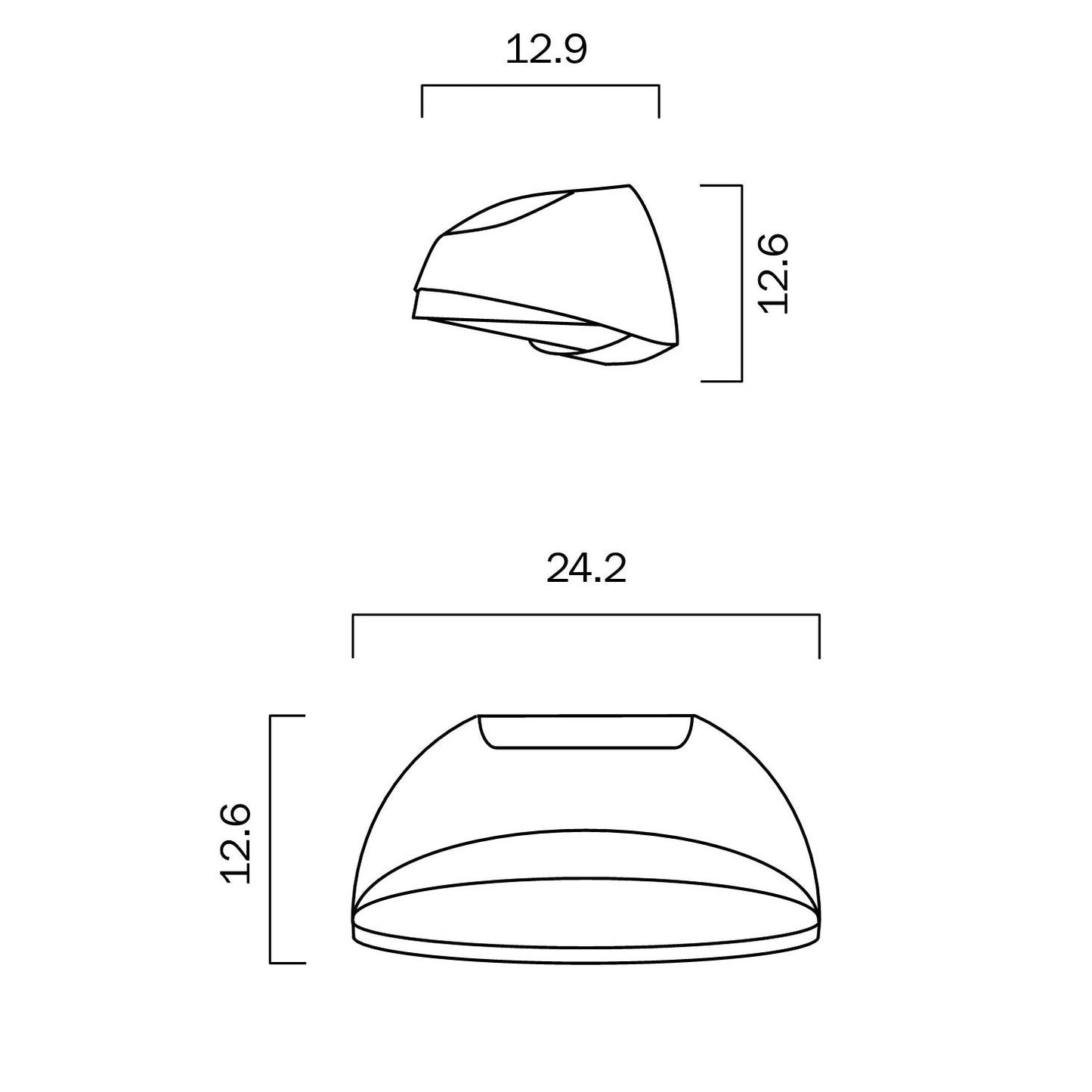 JOSS EXTERIOR WALL LIGHT SMD 12w