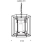 LANE 3 LIGHTS PENDANT E14 25w