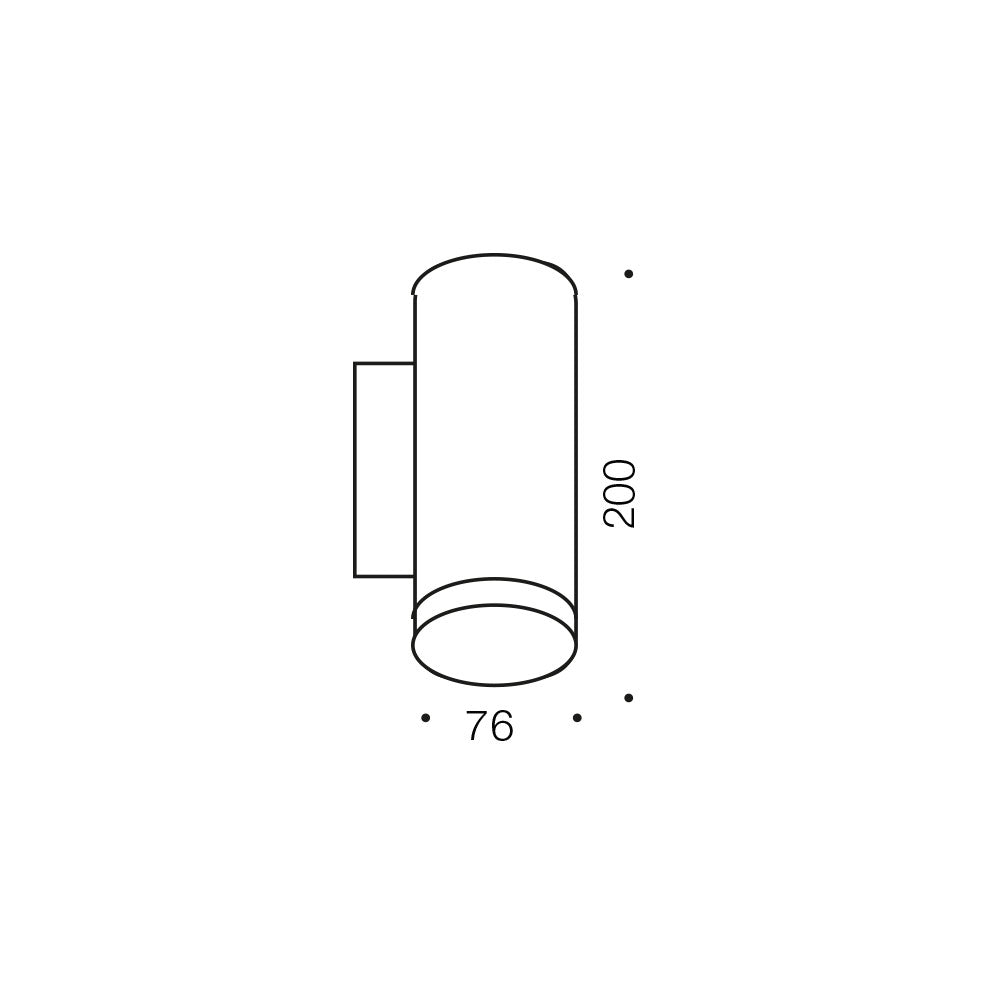 LUDEK EX2 WALL LIGHT SMD 4w