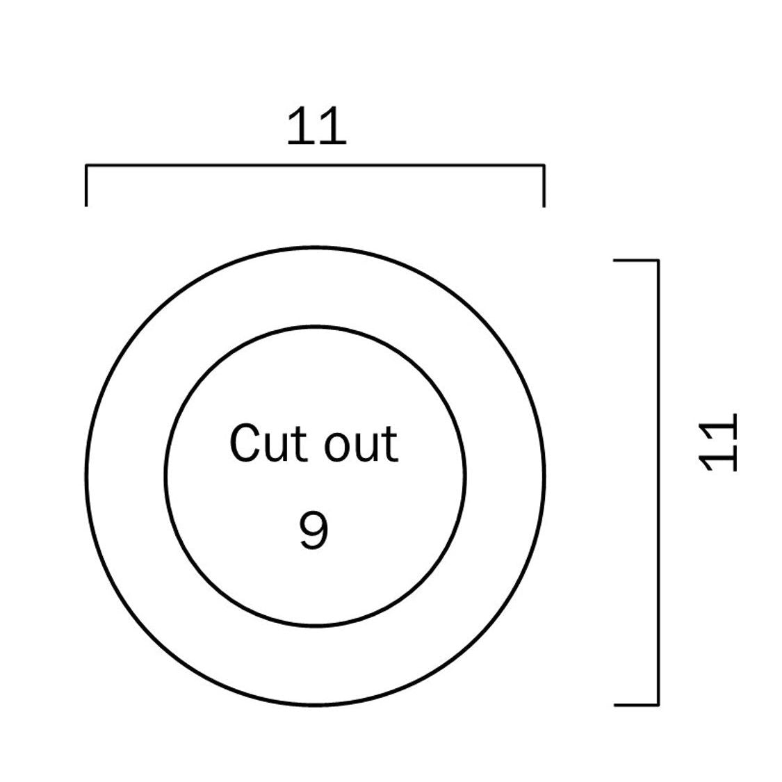 503 GIMBLE FRAME ONLY MR16 Style Module