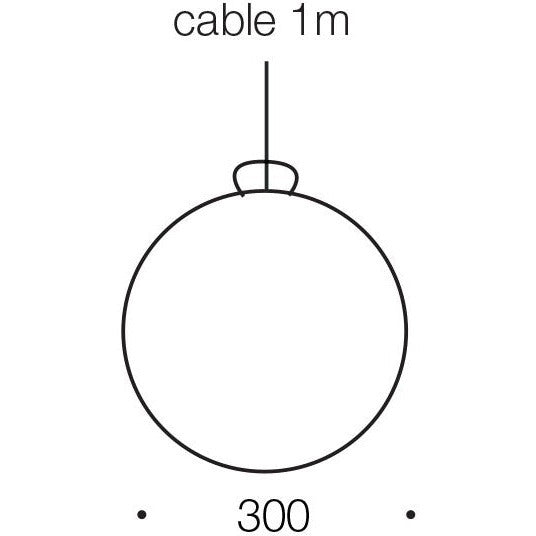 MEDINA 30 PENDANT E27 25w