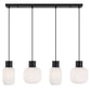 NORI 4 LIGHTS PENDANT E27 25w