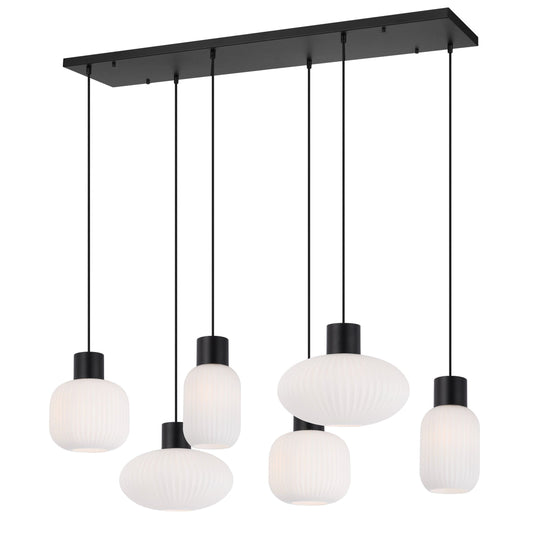 NORI 6 LIGHTS PENDANT E27 25w