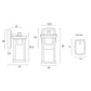 REESE 180 EXTERIOR WALL LIGHT E27 25w