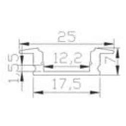 BD RECESS LED EXTRUSION